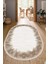 Dijital Baskılı Kaymaz Taban Yıkanabilir Oval Salon Halısı Mutfak Halısı Yolluk NDO-HY-1183 1