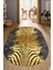 Dijital Baskılı Kaymaz Taban Yıkanabilir Oval Salon Halısı Mutfak Halısı Yolluk NDO-HT-1116 1