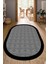 Dijital Baskılı Kaymaz Taban Yıkanabilir Oval Salon Halısı Mutfak Halısı Yolluk NDO-SD-391 1