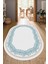 Dijital Baskılı Kaymaz Taban Yıkanabilir Oval Salon Halısı Mutfak Halısı Yolluk NDO-HY-898 1