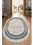 Dijital Baskılı Kaymaz Taban Yıkanabilir Oval Salon Halısı Mutfak Halısı Yolluk NDO-HT-669 1