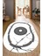 Dijital Baskılı Kaymaz Taban Yıkanabilir Oval Salon Halısı Mutfak Halısı Yolluk NDO-SD-593 1