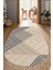 Dijital Baskılı Kaymaz Taban Yıkanabilir Oval Salon Halısı Mutfak Halısı Yolluk NDO-SD-1026 1