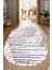 Dijital Baskılı Kaymaz Taban Yıkanabilir Oval Salon Halısı Mutfak Halısı Yolluk NDO-HT-354 1