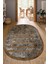 Dijital Baskılı Kaymaz Taban Yıkanabilir Oval Salon Halısı Mutfak Halısı Yolluk NDO-SD-248 1