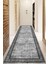 Dijital Baskılı Kaymaz Taban Yıkanabilir Modern Yolluk ve Koridor Halısı NDU-HT-241 1