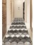 Dijital Baskılı Kaymaz Taban Yıkanabilir Modern Yolluk ve Koridor Halısı NDU-HT-1376 1