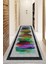 Dijital Baskılı Kaymaz Taban Yıkanabilir Modern Yolluk ve Koridor Halısı NDU-HS-251 1