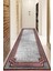 Dijital Baskılı Kaymaz Taban Yıkanabilir Modern Yolluk ve Koridor Halısı NDU-HT-665 1