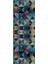 Dijital Baskılı Kaymaz Taban Yıkanabilir Modern Yolluk ve Koridor Halısı NDU-HS-353 2