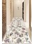 Dijital Baskılı Kaymaz Taban Yıkanabilir Modern Yolluk ve Koridor Halısı NDU-HT-484 1