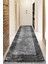 Dijital Baskılı Kaymaz Taban Yıkanabilir Modern Yolluk ve Koridor Halısı NDU-HT-486 1