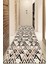 Dijital Baskılı Kaymaz Taban Yıkanabilir Modern Yolluk ve Koridor Halısı NDU-HT-779 1