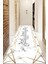 Dijital Baskılı Kaymaz Taban Yıkanabilir Modern Yolluk ve Koridor Halısı NDU-HT-326 1