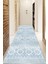 Dijital Baskılı Kaymaz Taban Yıkanabilir Modern Yolluk ve Koridor Halısı NDU-HT-989 1