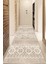 Dijital Baskılı Kaymaz Taban Yıkanabilir Modern Yolluk ve Koridor Halısı NDU-HT-987 1