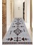 Dijital Baskılı Kaymaz Taban Yıkanabilir Modern Yolluk ve Koridor Halısı NDU-SD-1058 1
