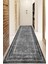 Dijital Baskılı Kaymaz Taban Yıkanabilir Modern Yolluk ve Koridor Halısı NDU-HT-972 1