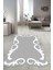 Dijital Baskılı Kaymaz Taban Yıkanabilir Lazer Kesim Salon Halısı Yolluk NLZR-HT-868 1