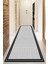 Dijital Baskılı Kaymaz Taban Yıkanabilir Modern Yolluk ve Koridor Halısı NDU-SD-362 1
