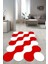 Dijital Baskılı Kaymaz Taban Yıkanabilir Lazer Kesim Salon Halısı Yolluk NLZR-HT-886 1