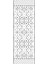 Dijital Baskılı Kaymaz Taban Yıkanabilir Modern Yolluk ve Koridor Halısı NDU-SD-557 2