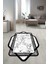Dijital Baskılı Kaymaz Taban Yıkanabilir Lazer Kesim Salon Halısı Yolluk NLZR-HT-796 1