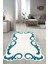 Dijital Baskılı Kaymaz Taban Yıkanabilir Lazer Kesim Salon Halısı Yolluk NLZR-HT-1424 1