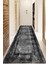 Dijital Baskılı Kaymaz Taban Yıkanabilir Modern Yolluk ve Koridor Halısı NDU-SD-278 1