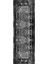 Dijital Baskılı Kaymaz Taban Yıkanabilir Modern Yolluk ve Koridor Halısı NDU-SD-278 2