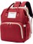 Büyük Kapasiteli Bebek Bakım Çantası - Kırmızı (Yurt Dışından) 1