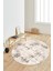 Dijital Baskılı Kaymaz Taban Yıkanabilir Yuvarlak Salon Halısı Koridor Halısı Paspas Ndy-Ht-50 1