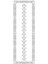 Dijital Baskılı Kaymaz Taban Yıkanabilir Modern Yolluk ve Koridor Halısı NDU-SD-562 2