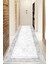 Dijital Baskılı Kaymaz Taban Yıkanabilir Modern Yolluk ve Koridor Halısı NDU-SD-664 1