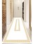 Dijital Baskılı Kaymaz Taban Yıkanabilir Modern Yolluk ve Koridor Halısı NDU-SD-665 1