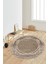 Dijital Baskılı Kaymaz Taban Yıkanabilir Yuvarlak Salon Halısı Koridor Halısı Paspas NDY-HT-971 1