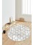 Dijital Baskılı Kaymaz Taban Yıkanabilir Yuvarlak Salon Halısı Koridor Halısı Paspas NDY-HT-388 1
