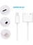 Lightning Kulaklık Şarj Çevirici Dönüştürücü Adaptör Aux Kablosu 2