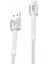 K550 Lightning-Usb Metal Başlı Data/şarj Kablosu 3A 1mt 1