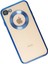 Happycase iPhone Se 2020 Kılıf Slot Silikon - Mavi 3