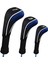 3pcs Golf Club Head 5 Fairway Woods Headcover Ile Tags Blue (Yurt Dışından) 5