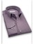 Erkek Klasik Uzun Kol Oxford Hediye Kutulu Gömlek - Mor 2