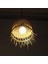 Bambu Avize Rattan Sarkıt: Starlight Natürel Renk: 25-27CM 2