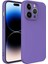 Apple iPhone 14 Pro Lasnman Kadife Silikon Voyolsr 1