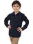 Erkek Çocuk Lacivert Polo Yaka Sweatshirt BGL-ST02435 1