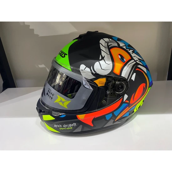 Axxis Kask Axxis Draken S Parrot Mat Black