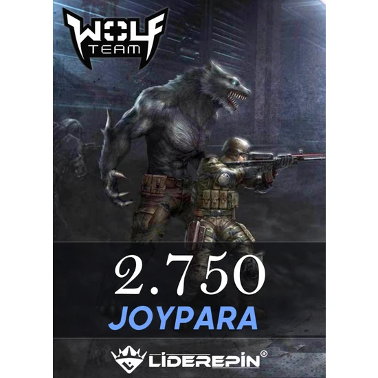Wolfteam 2750 Joypara-1.000 Wolf Team Nakit
