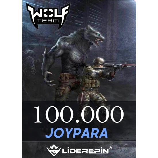 Wolfteam 100000 Joypara-45.000 Wolf Team Nakit