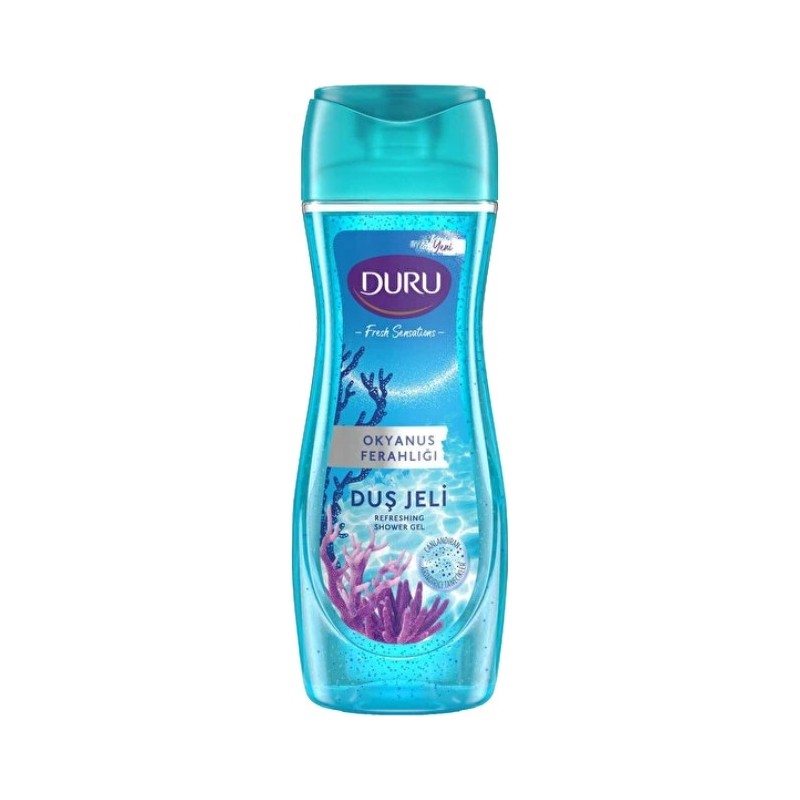 Duru Okyanus Ferahlığı Duş Jeli 650 ml İpeksi Yumuşaklık Sağlayan Lüks Koku