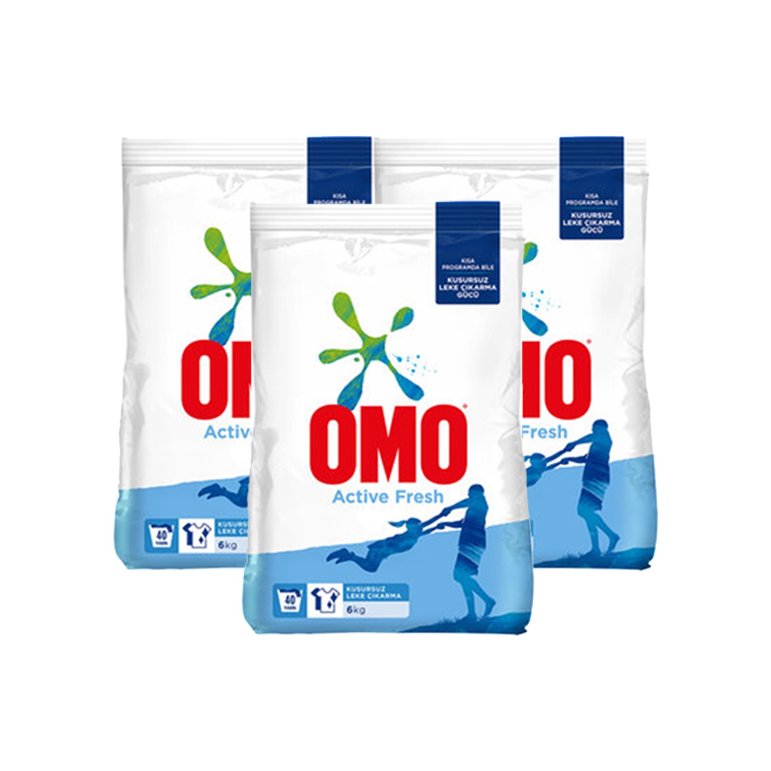 Omo Toz Deterjan Active Fresh 6kg (3ADET) Fiyatı